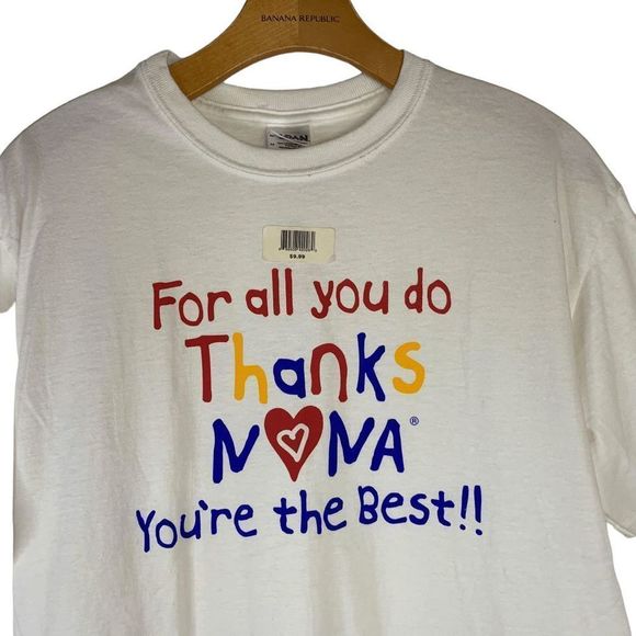 Gildan Tops - Gildan Women's size Medium Thanks nana Graphic print Short sleeve T-shirt Top